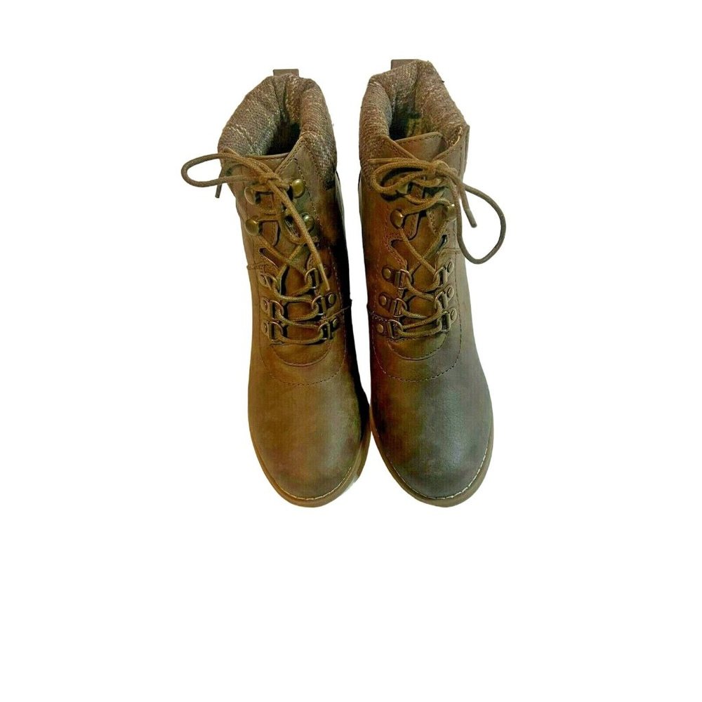 Nautica women's boots ankle brown size 8 1/2